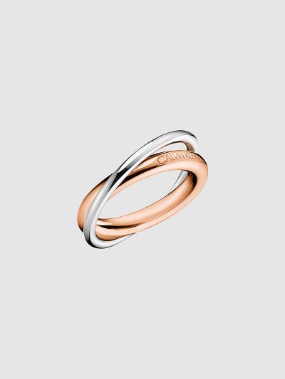 Calvin Klein Táskák & Kiegészítők HU828232 | Calvin Klein Double Női Gyűrűk Titán